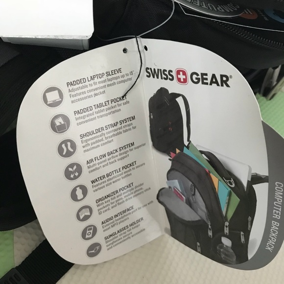 🔥5 ⭐️/JUST IN🔥 Unisex Swiss Gear Backpack - Picture 8 of 8